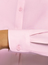 Блузка базовая из вискозы oodji для женщины (розовый), 11411136B/26346/4000N