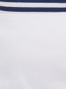 Юбка прямого силуэта базовая oodji для Женщина (белый), 21608006-3B/14522/1000N