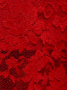Юбка миди кружевная oodji для женщины (красный), 14101097/47365/4500N