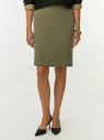 Юбка базовая прямая oodji для Женщины (зеленый) Юбка базовая прямая oodji для Женщины (зеленый), 21611105-5B/18600/6801N