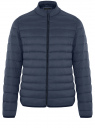 Куртка стеганая с воротником-стойкой oodji для мужчины (синий), 1B111008M/49002N/7900N