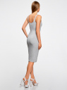 Платье-майка (комплект из 2 штук) oodji для Женщины (серый), 14015007T2/47420/2000M