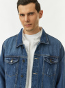 Куртка джинсовая с нагрудными карманами oodji для Мужчины (синий) Куртка джинсовая с нагрудными карманами oodji для Мужчины (синий), 6L300007M-3/50815/7500W