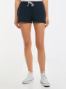 Шорты спортивные короткие oodji для Женщины (синий) Шорты спортивные короткие oodji для Женщины (синий), 17001112/46738N/7945P