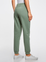 Комплект трикотажных брюк (2 пары) oodji для женщины (разноцветный), 16700030-15T2/46173/19VUN