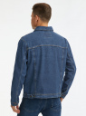 Куртка джинсовая на пуговицах oodji для мужчины (синий), 6L300011M-1/50815/7500W