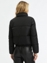 Куртка утепленная с высоким воротом oodji для Женщины (черный), 10203083-2/45928/2900N