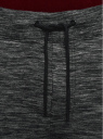 Брюки трикотажные на завязках oodji для Мужчины (серый), 5L200023M-1/48907N/2510M