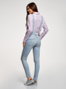 Комбинезон джинсовый с нагрудным карманом oodji для женщины (синий), 13108004-1/46734/7000W