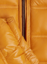 Куртка удлиненная с капюшоном oodji для Женщина (желтый), 10203056/33445/5200N