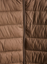 Куртка стеганая с капюшоном oodji для Мужчины (коричневый), 1B112029M-2/33445/3700N