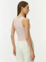Топ вискозный oodji для Женщины (розовый) Топ вискозный oodji для Женщины (розовый), 14315015-1/49998/4001N
