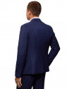 Пиджак приталенный на пуговицах oodji для мужчины (синий), 2L420234M/48579N/7900O