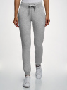 Комплект трикотажных брюк (2 пары) oodji для женщины (серый), 16700030-15T2/46173/2300M