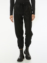 Джоггеры утепленные на завязках oodji для Женщины (черный) Джоггеры утепленные на завязках oodji для Женщины (черный), 11710008/49614/2900N