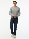 Свитшот хлопковый с длинным рукавом oodji для Мужчины (серый), 5B113002M-1/46738N/2000M