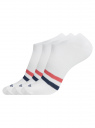Комплект укороченных носков (3 пары) oodji для мужчины (белый), 7B211001T3/47469/1
